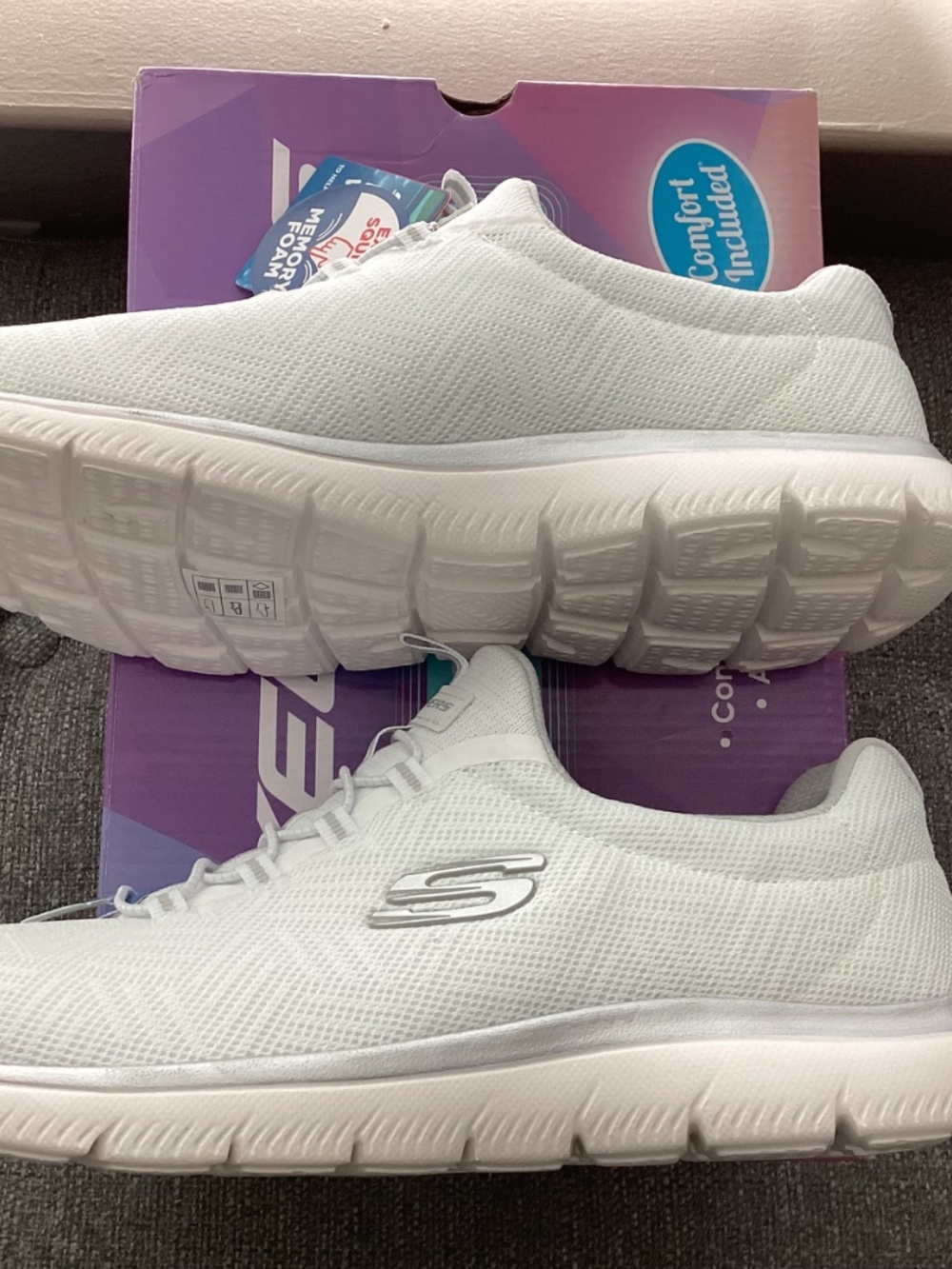 Skechers Women's Summit-Artistry Chic Wide Casual Sneakers, size 9.5 - Picture 7 of 11
